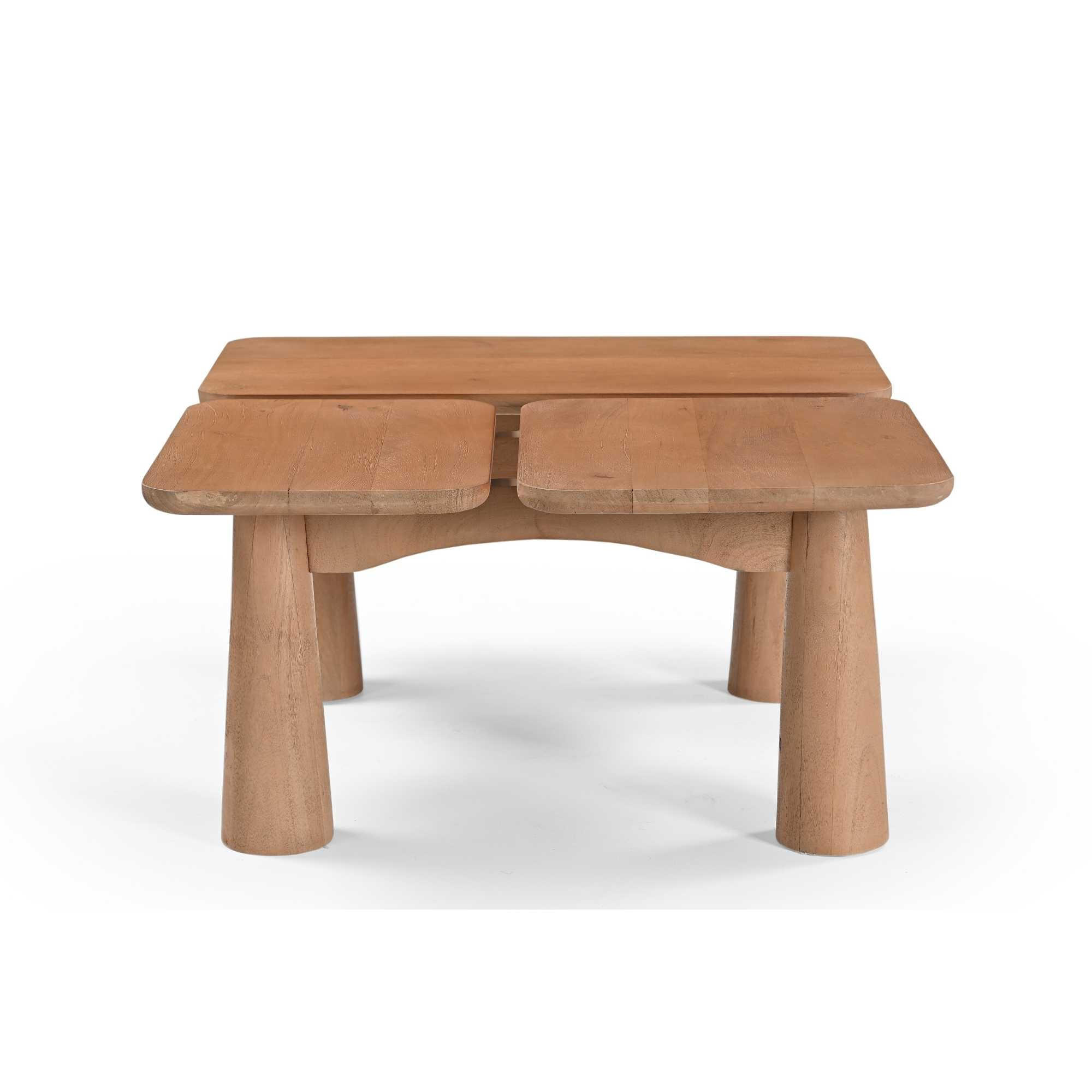 COUCHTISCH Braun 70/80/36 cm - Braun, Holz (70/80/36cm) - Starfurn
