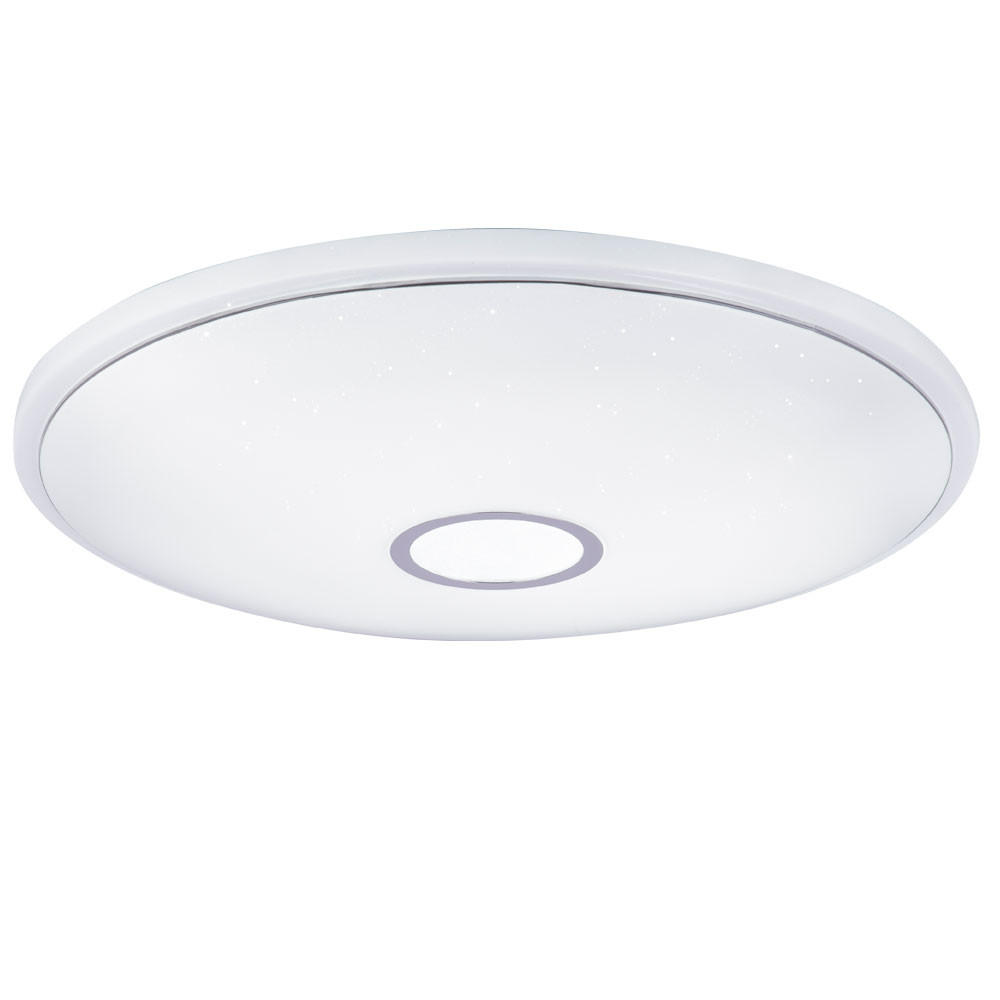 LED DECKENLEUCHTE Metall Weiß CONNOR - Weiß, Metall (68/68/10cm)