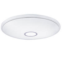 LED DECKENLEUCHTE Metall Weiß CONNOR - Weiß, Metall (68/68/10cm)