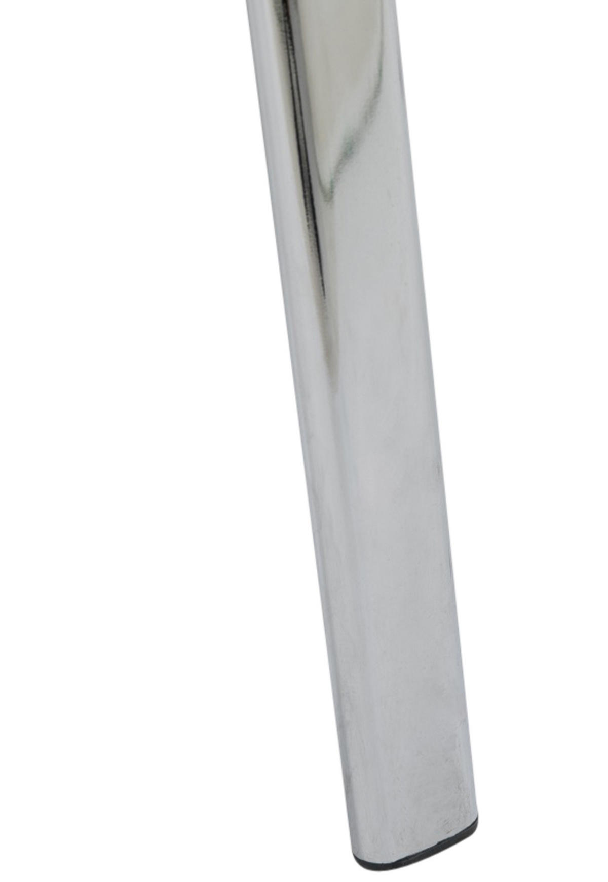 BESUCHERSTUHL Stoff grün - Chromfarben/Grün, Textil/Metall (54/79/48cm) - CLP