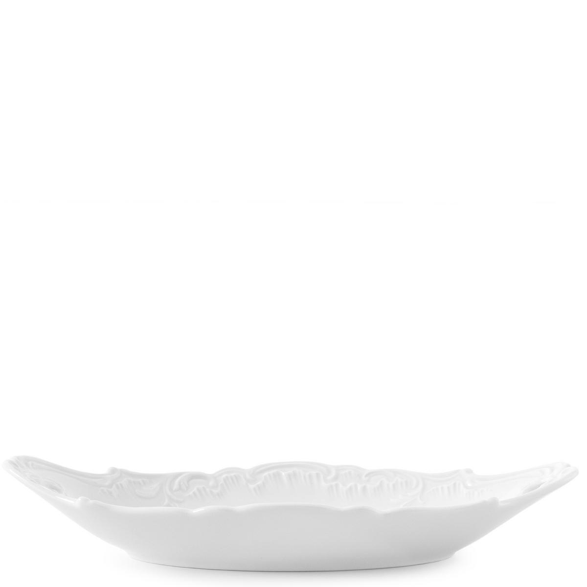 SAUCIERE mit Untertasse Cmielow Rococo - Weiß, Keramik (22.5cm) - KONSIMO®