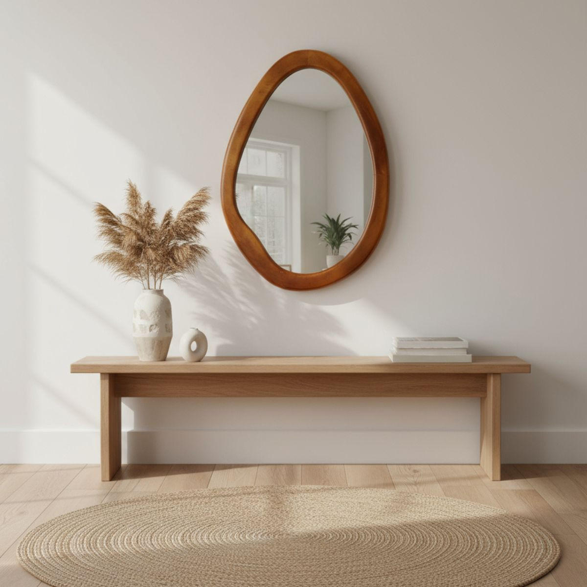 WANDSPIEGEL Dekorativ 30/40 cm - Braun, Glas (1.5/40/30cm) - Home Styling Collection