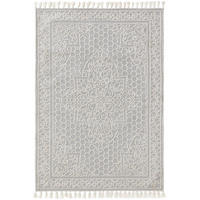 TEPPICH Teppich Elias Grau - Grau, Textil (120/1cm) - KUNSTLOFT