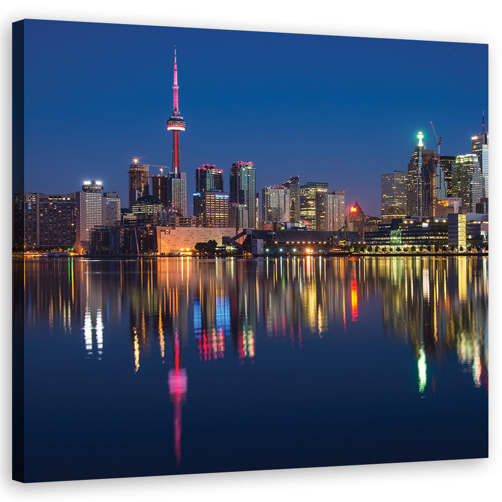 Feeby Wandbild Blau 50x50 cm