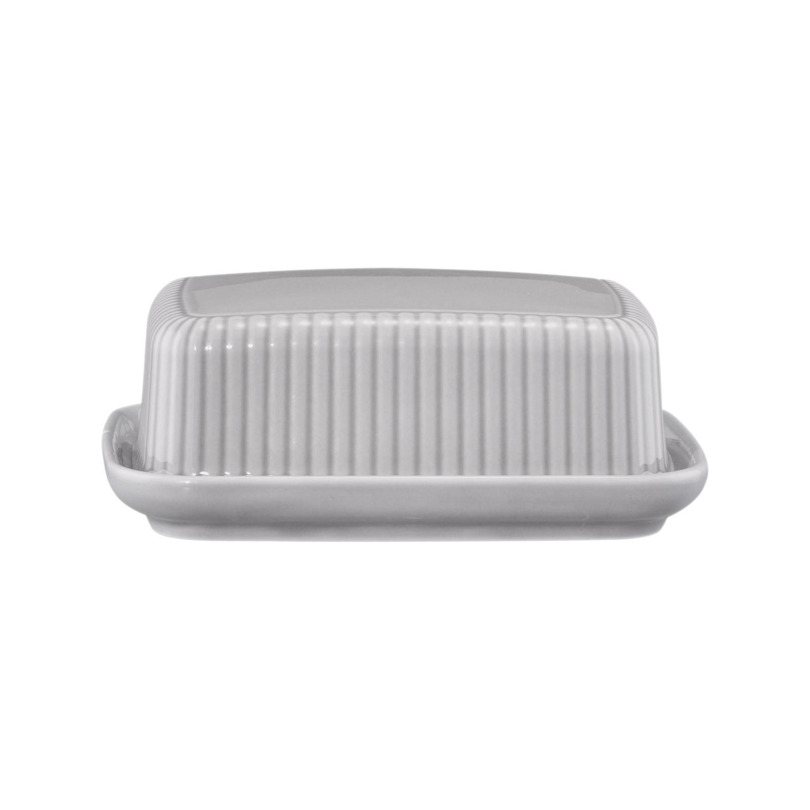 BUTTERDOSE Amina Silbergrau für 250 g - Grau, Keramik (14/6.2/17.5cm) - Seltmann Weiden