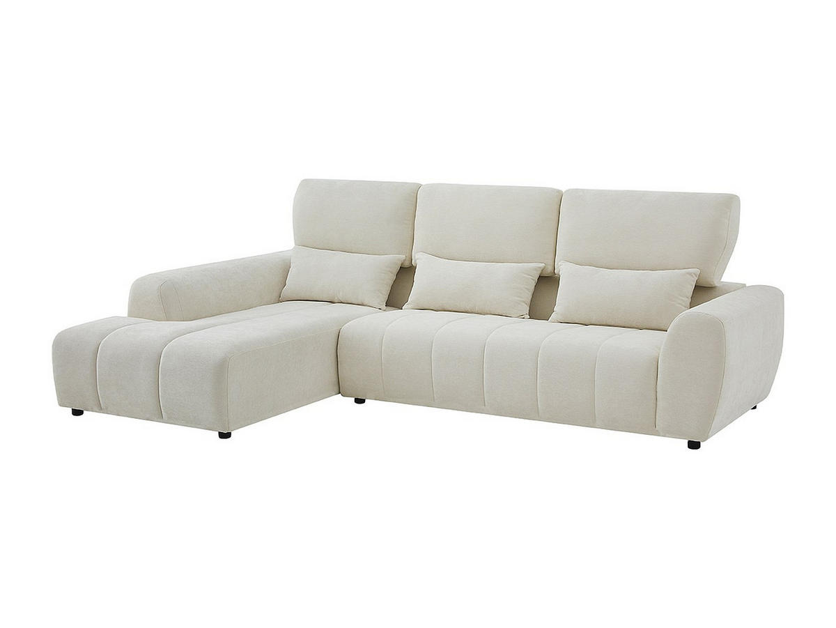 SOFA ohne Schlafmöglichkeit - -Sitzer - Stoff - Beige - - Beige, Textil (303/103/196cm) - Vente-Unique