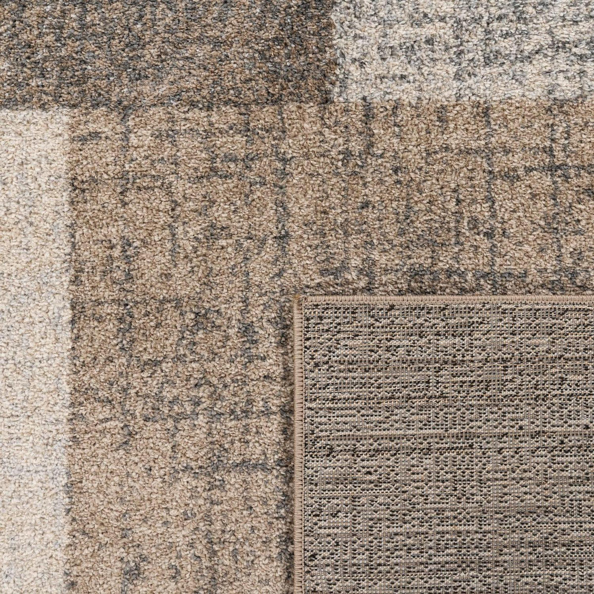KURZFLOR-TEPPICH MONDIAL 105 BRAUN 80X150 - Braun, Kunststoff (80/150cm) - Paco Home