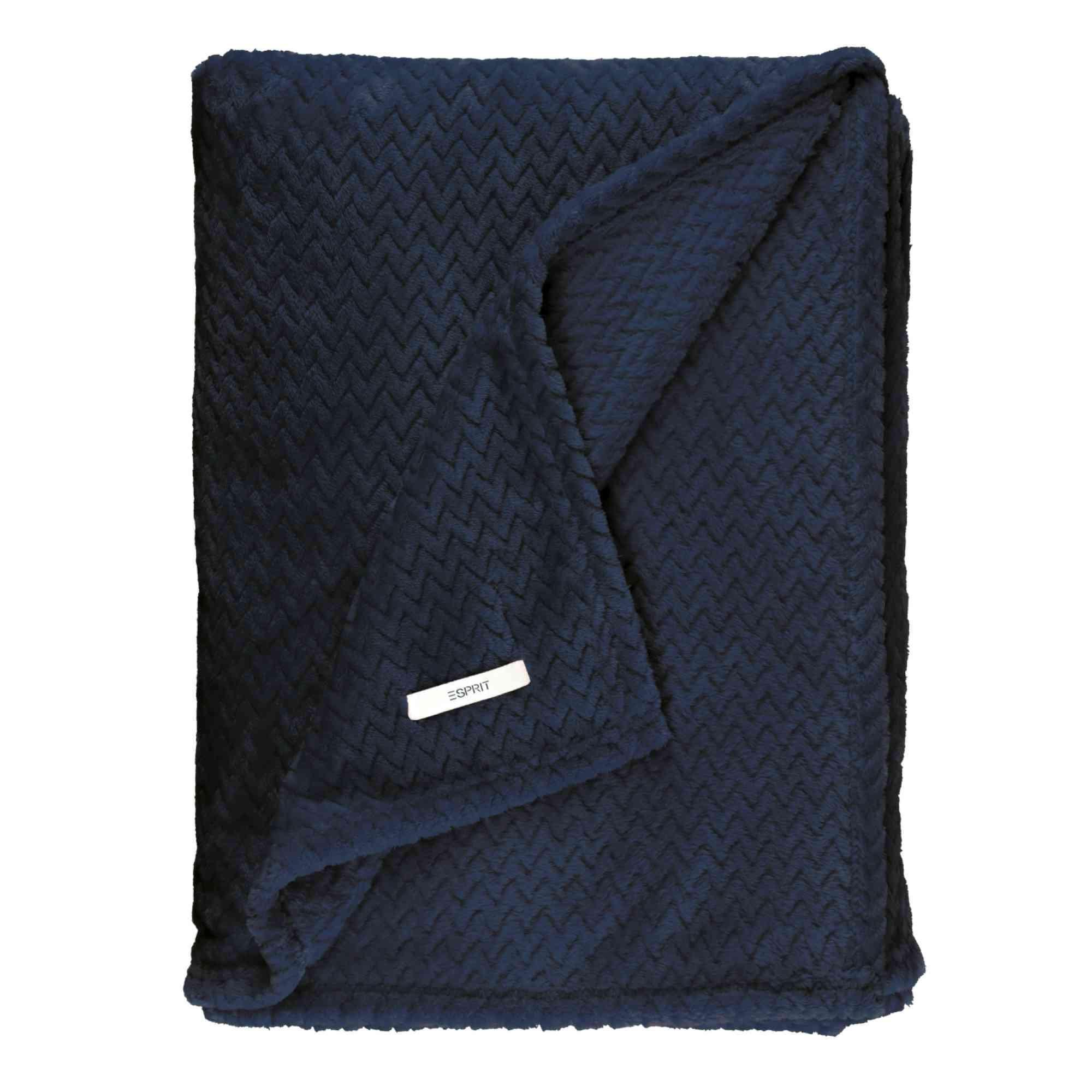 WOHNDECKE COMFY - Titanfarben, Textil (150/200cm) - Esprit