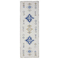 VINTAGE-LÄUFER George waschbar 80x240 cm - Beige/Multicolor, Kunststoff (80/240cm) - benuta