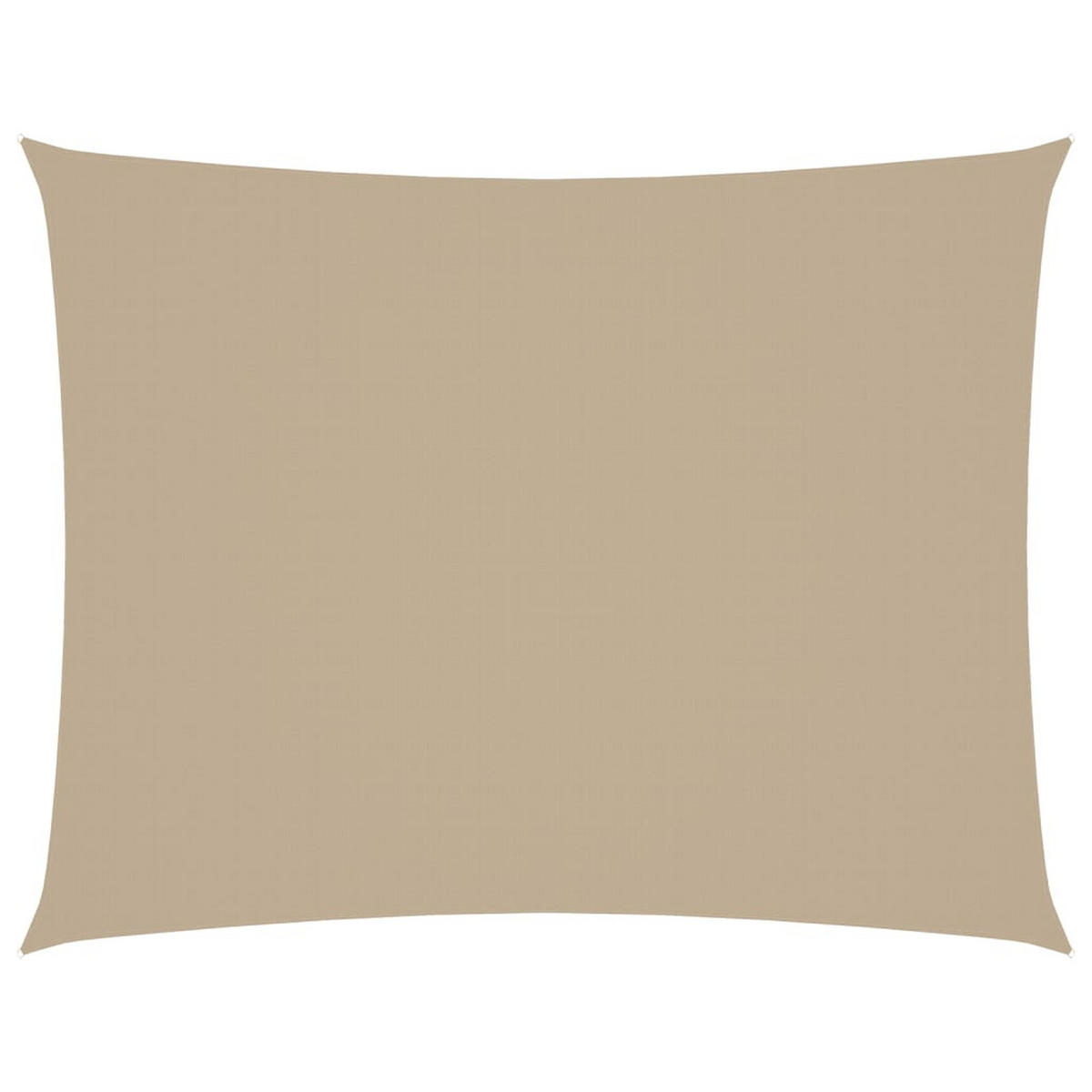 SONNENSEGEL Oxford-Gewebe Rechteckig 6x7 m Beige - Beige, Textil (700/600cm) - furnicato
