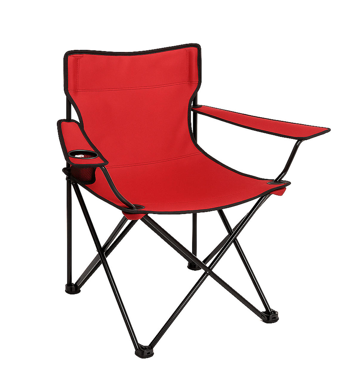 CAMPINGSTUHL FALTBAR in Rot - Rot, Metall (50/80/50cm) - Coemo