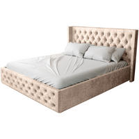 POLSTERBETT 160x200 Rolia mit Lattenrost, Bettkasten, Beige - Beige, Holz/Textil (160/200cm) - Emporius