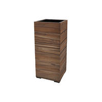 PFLANZKASTEN Colorado 1, 33x72 cm, Akazienholz, Braun - Dunkelbraun, Holz (33/72/33cm) - dasmöbelwerk