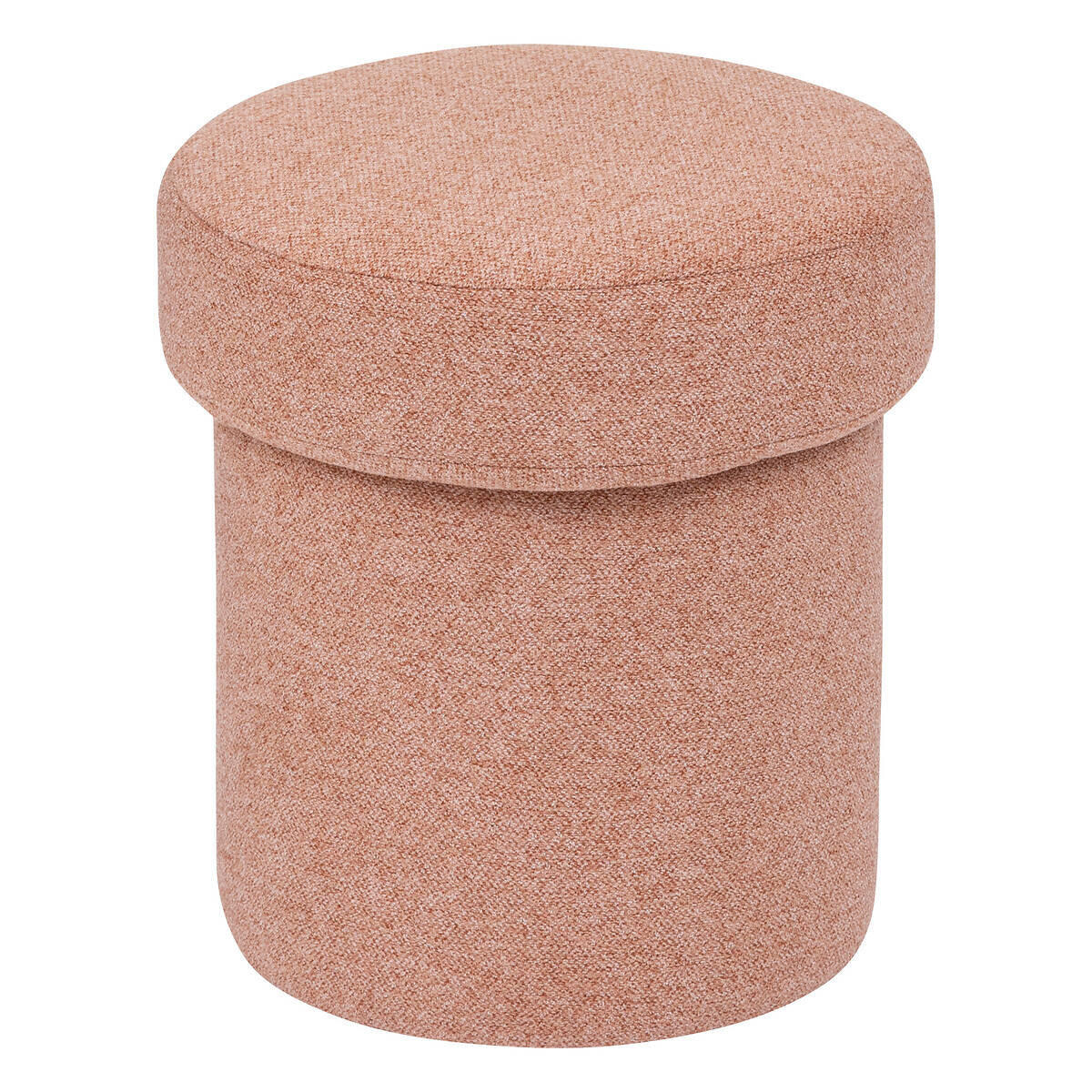 HOCKER Kita Ø 37 cm - Terracotta, Holzwerkstoff (37/40/37cm) - Atmosphera Createur d´interieur