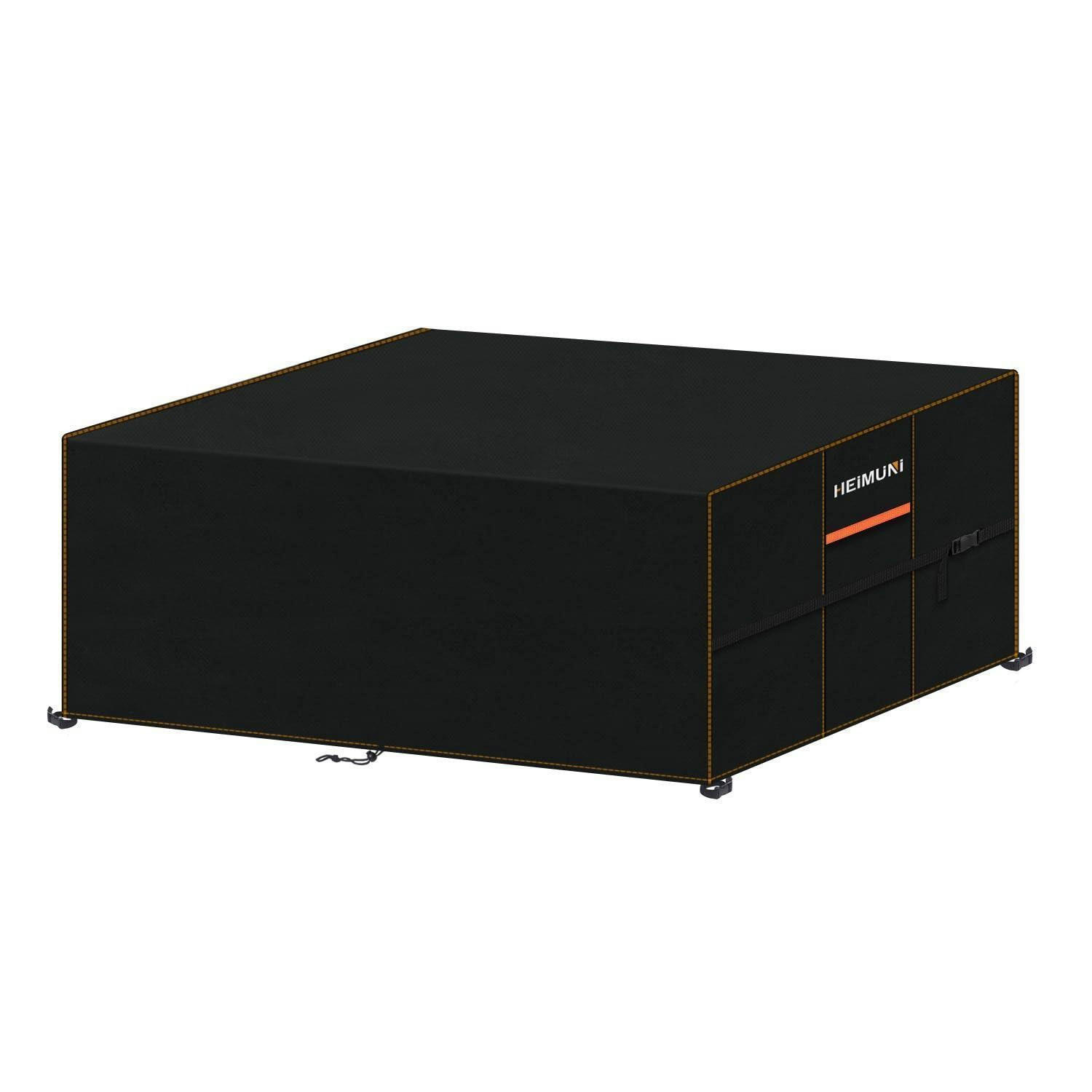 SCHUTZHÜLLE für Gartenmöbel 180 x 100 x 75 cm Wasserdicht 420D Oxford Gewebe - Schwarz, Kunststoff (1/1/1cm)
