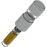 VERLÄNGERUNGSSET AQUALINE DN 15, 33 mm, ab 2001 - Edelstahlfarben, Metall (11.5/6/6cm) - KWC