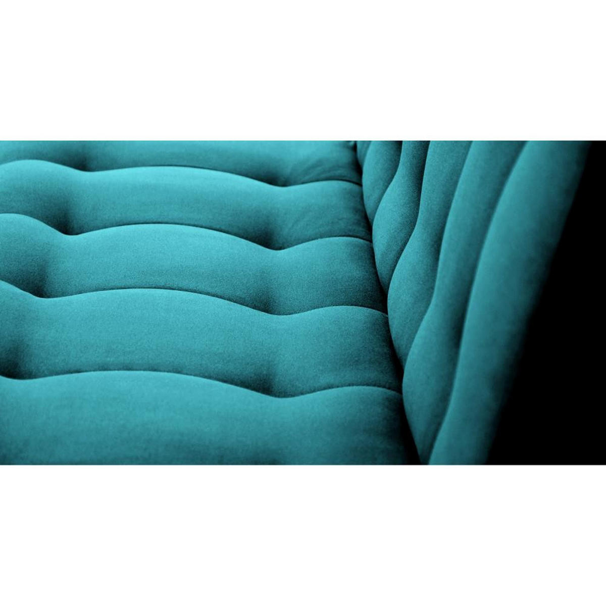 3-SITZER Schlafsofa Nancy Bis türkis - Türkis, Holz/Textil (220/89/93cm) - Beautysofa