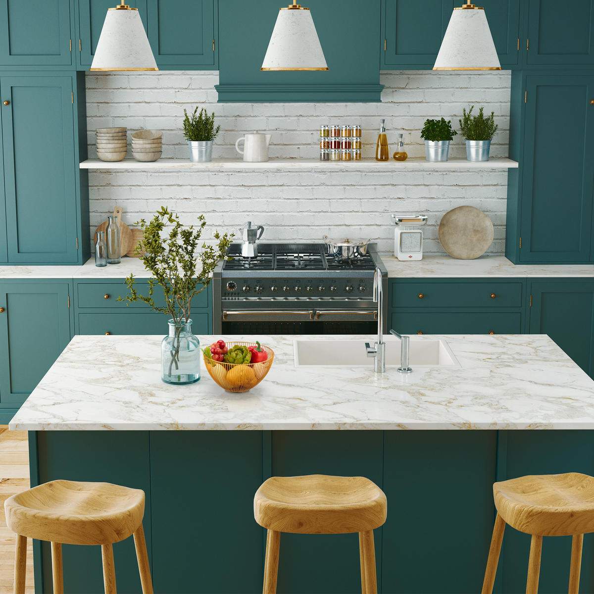 OBSTSCHALE - Goldfarben, Metall (14cm) - Relaxdays