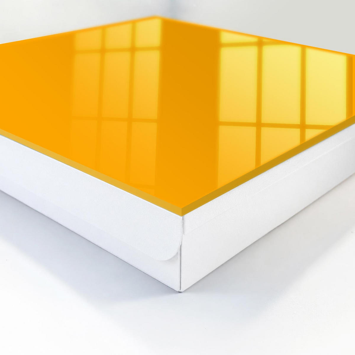 SCHLÜSSELBOX Weiß 30x30 cm – Türöffnung nach rechts - Beige - Beige, Metall (30/30/5cm) - TULUP