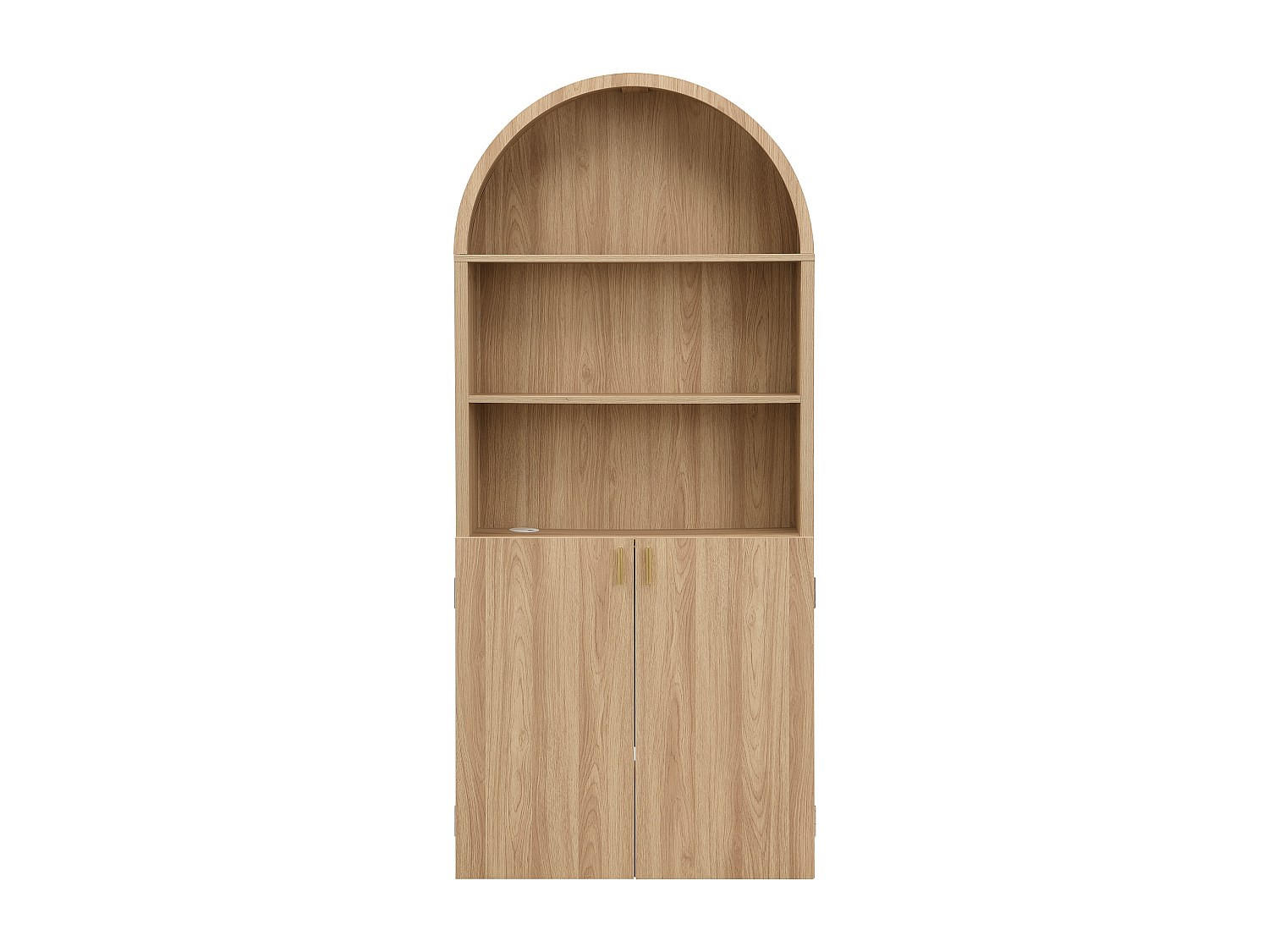 SCHREIBTISCH - 80 cm x 23.5 cm - holz - naturfarben hell Lymiar - Naturfarben, Holz (23.5/80/180.5cm) - Vente-Unique