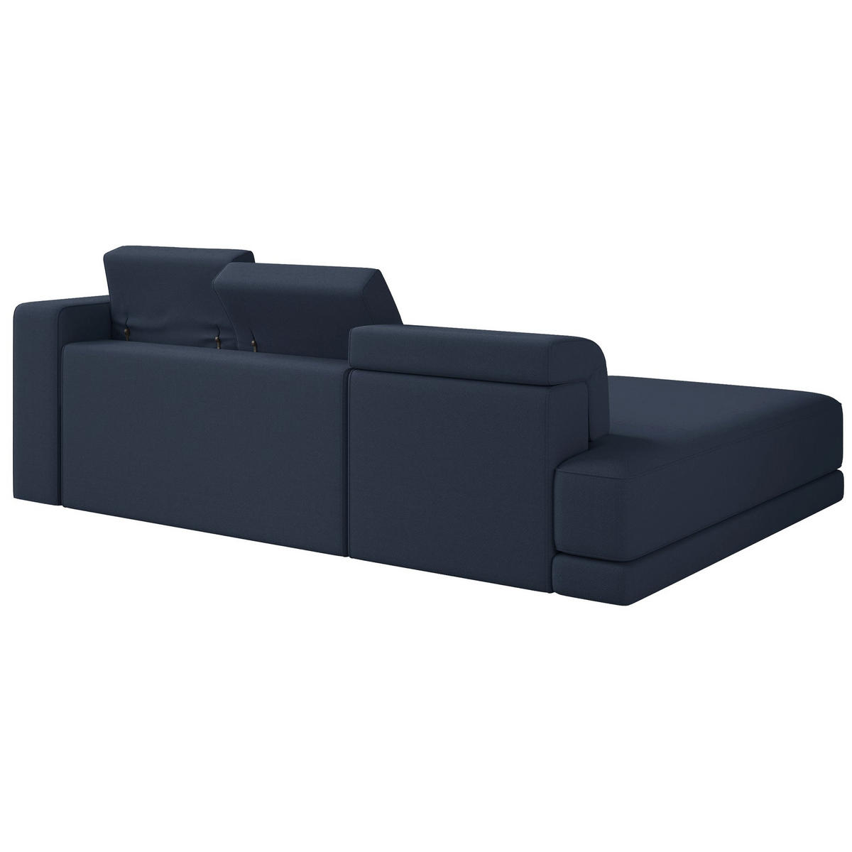 ECKSOFA Novals L-Form, 4-Sitzer, links 278 cm - Schwarz/Dunkelblau, Holz/Kunststoff (278/168cm) - Selsey