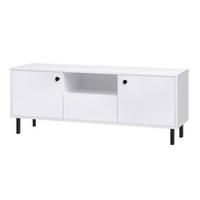 LOWBOARD Venus - Weiß, Holzwerkstoff (138/53/40cm) - RAUMHIRSCH FURNITURE