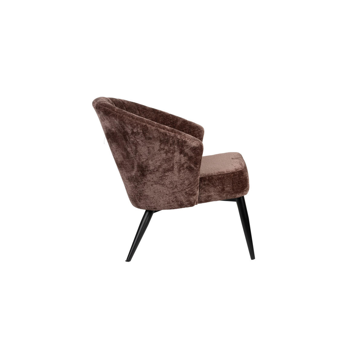 SESSEL Georgia Lila - Flieder, Holz (77/71/73.5cm) - Dutchbone