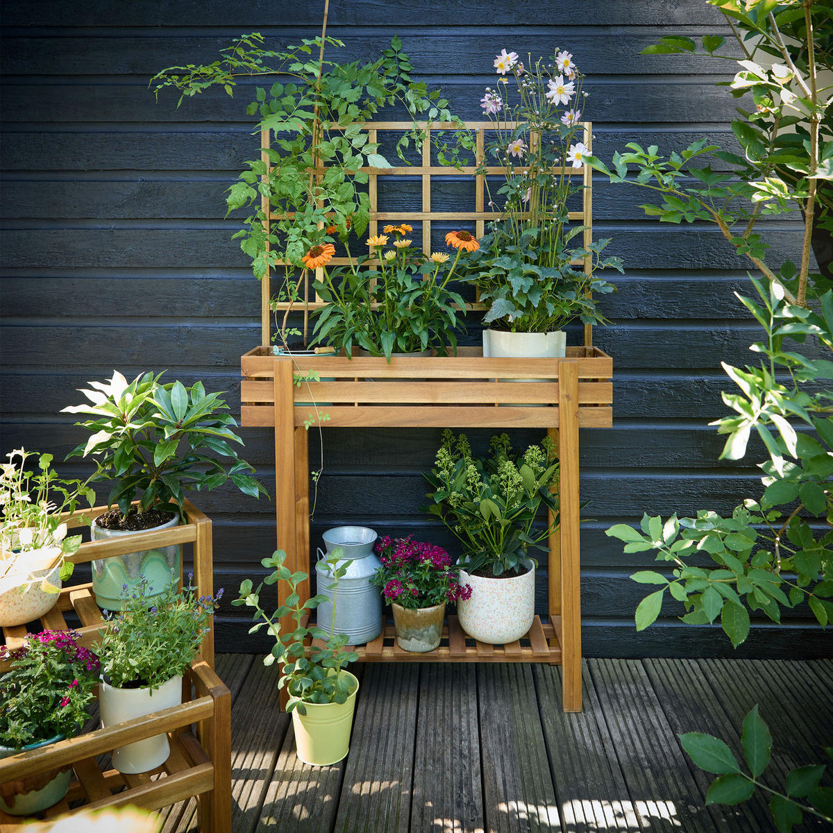 HOCHBEET New Gardening - Braun, Holz (90/25/145cm) - BUTLERS