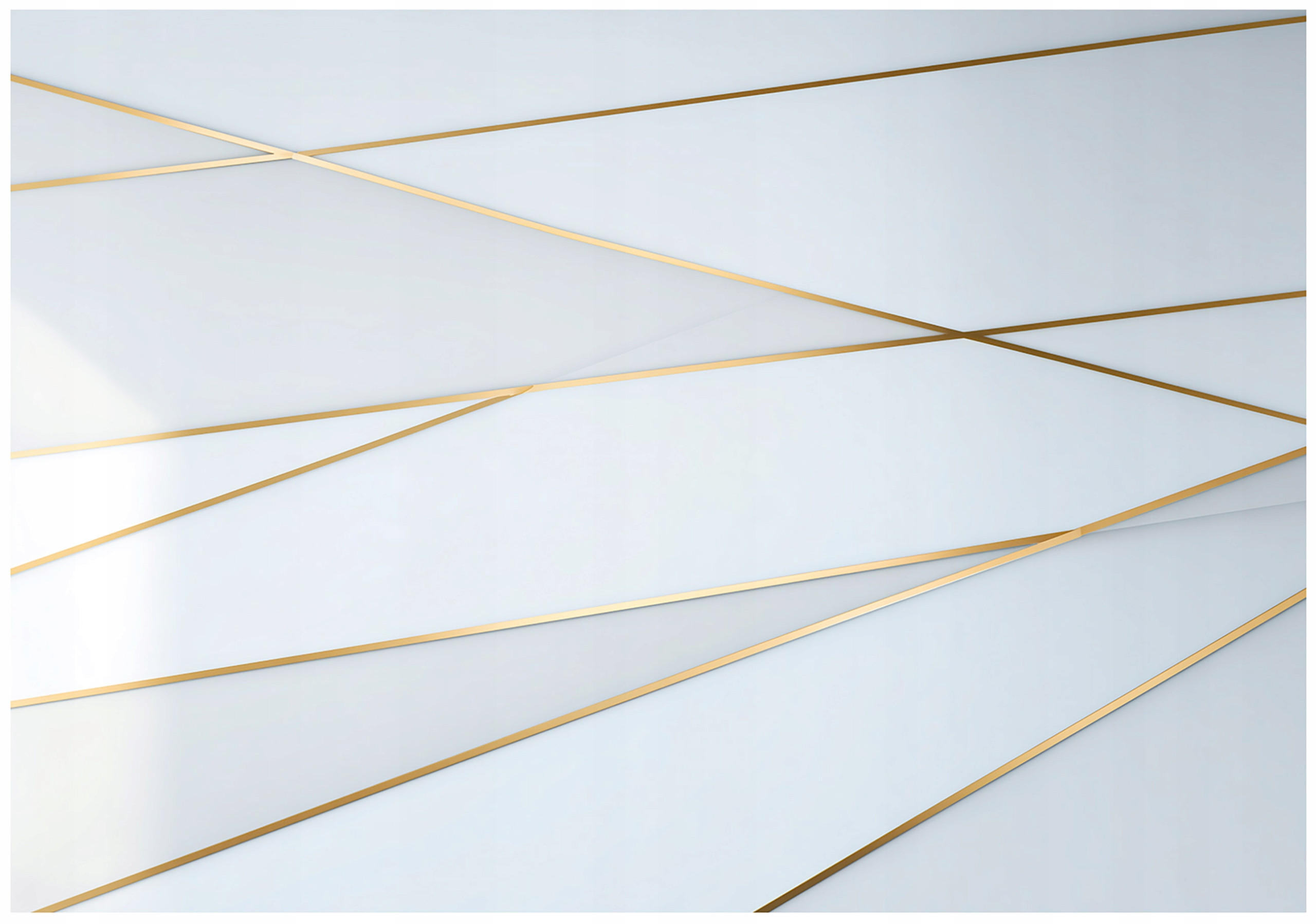 FOTOTAPETE Marmor Abstrakt Weiß 250x175 cm - Multicolor, Papier (250/175cm) - Wallarena