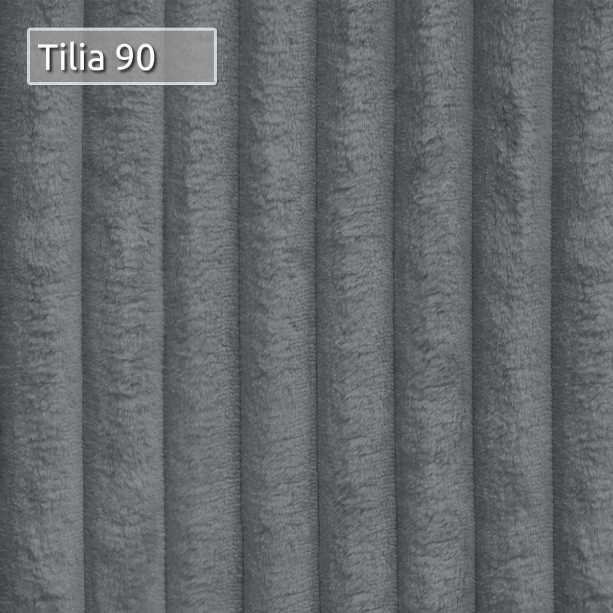 BOXBETT Mollo Mini - 100x200 - dunkelgrau (Tilia 90, Cord) - Dunkelgrau/Schwarz, Holz/Holzwerkstoff (100/200cm) - Sofnet
