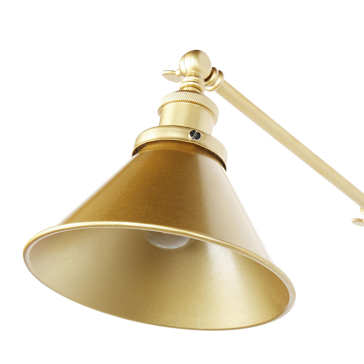 WANDLAMPE 2er-Set Gold Narva - Goldfarben, Metall (19/20/73cm) - Beliani