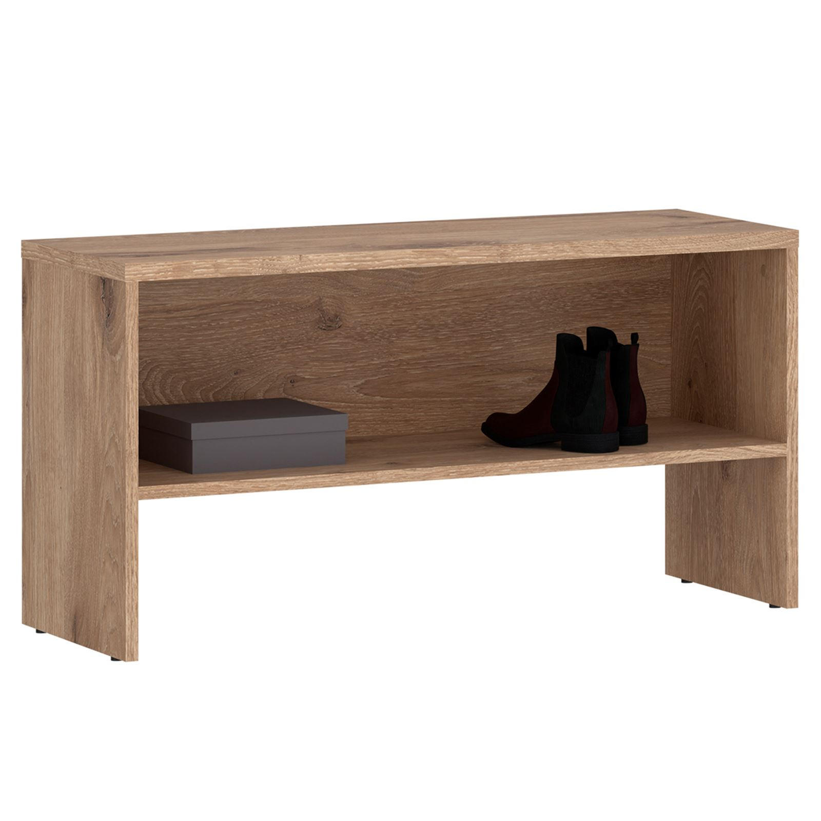 Idimex Garderobenbank Braun 90x48x36 cm