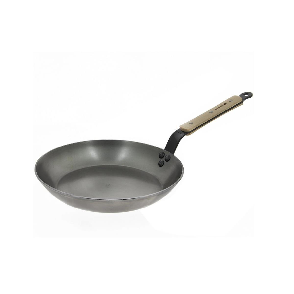 BRATPFANNE mineral B 26 cm - Silberfarben, Metall (26cm) - De Buyer