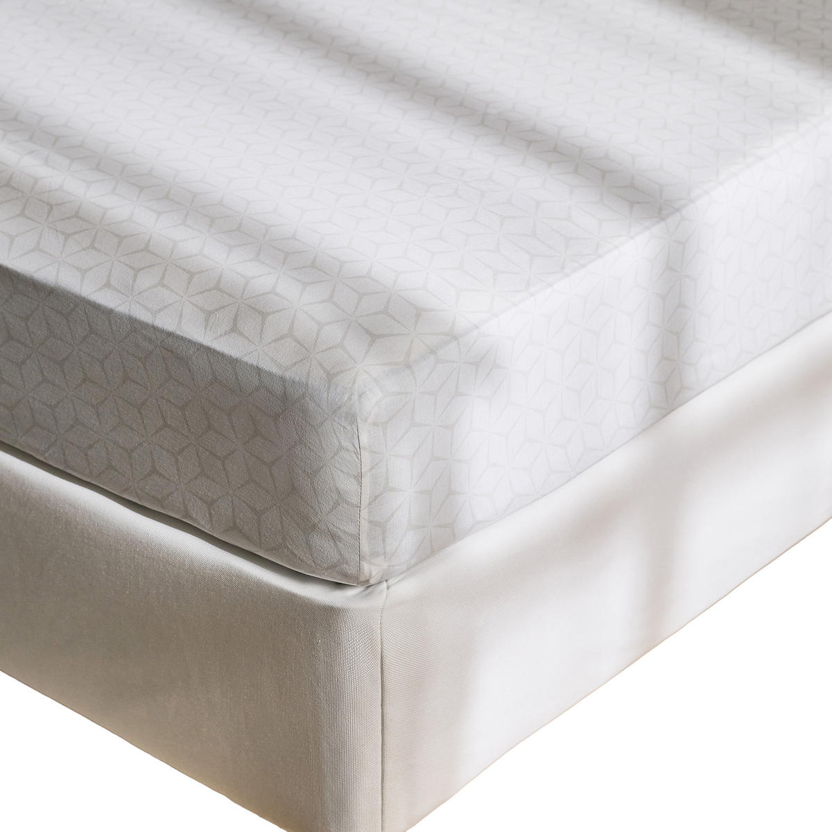 SPANNBETTTUCH Virelli - Hellgrau, Textil (160/200cm) - home&you