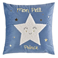 KINDERKISSEN 40/40 cm - Blau, Textil (40/40cm) - Douceur d´intérieur