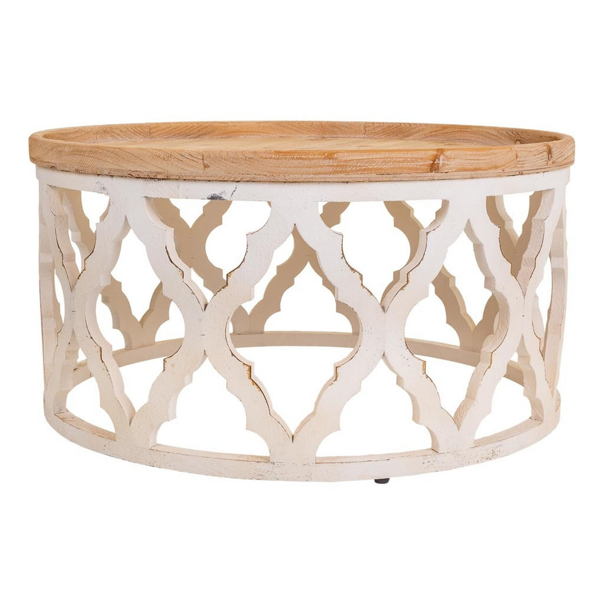 COUCHTISCH aus Holz 82x82x41 cm - Multicolor, Holzwerkstoff (82/82/41cm) - Wanderlust