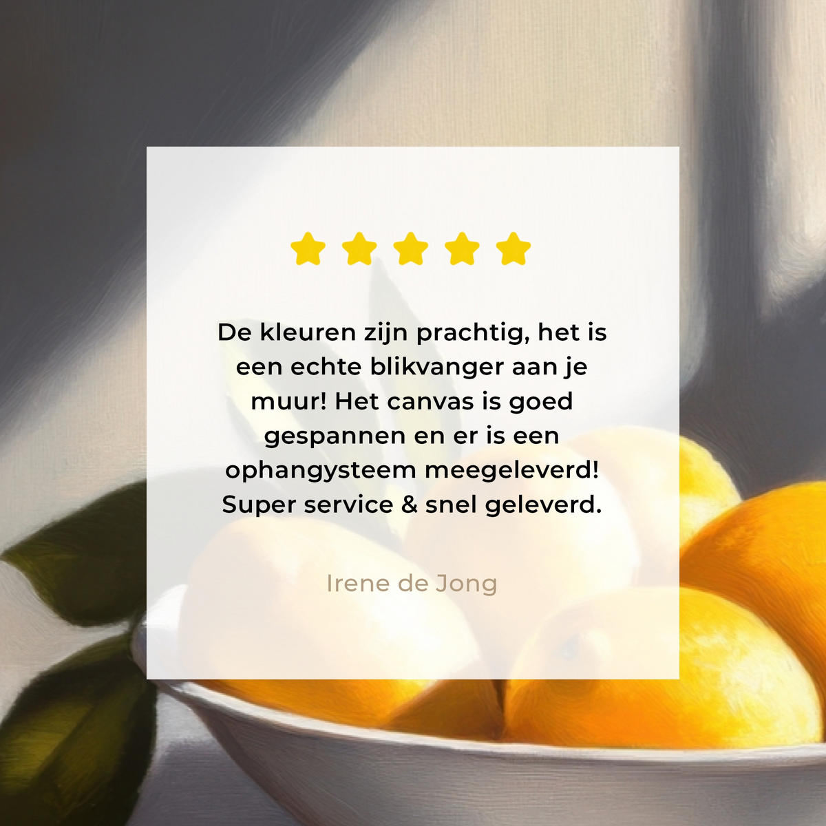 LEINWANDBILD Zitronen - Stilleben - Gelb Deko Schlafzimmer 30x20 cm - Gelb, Textil (30/20cm) - MuchoWow