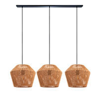 PENDELLEUCHTE Hugo Pd3 Pinto - Schwarz, Metall (33/33/27cm) - Paco Home