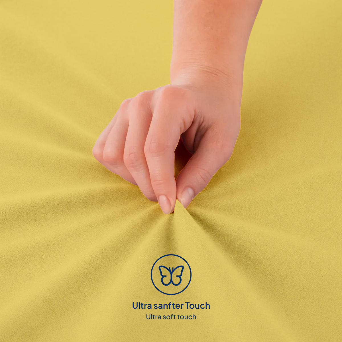 SPANNBETTLAKEN TOPPER 160/190/12 cm Gelb - Gelb, Textil (160/190cm) - AM Qualitätsmatratzen