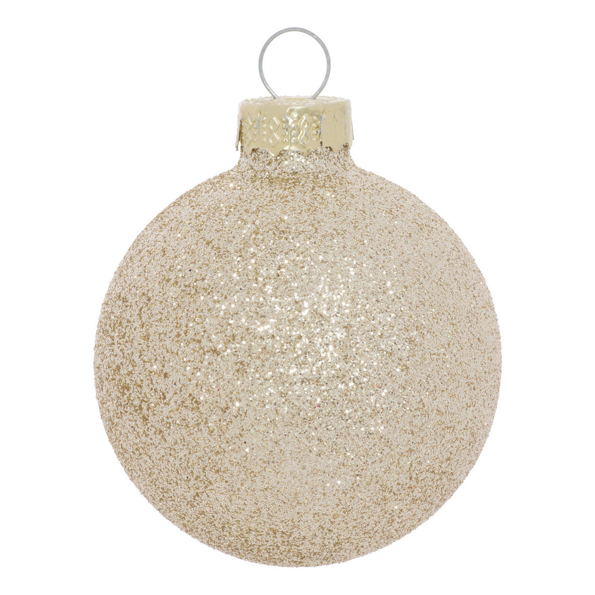 CHRISTBAUMKUGEL Set Gold 5,6/5,6/7,5 cm - Goldfarben, Glas (5.6/7.5/5.6cm) - Atmosphera Createur d´interieur