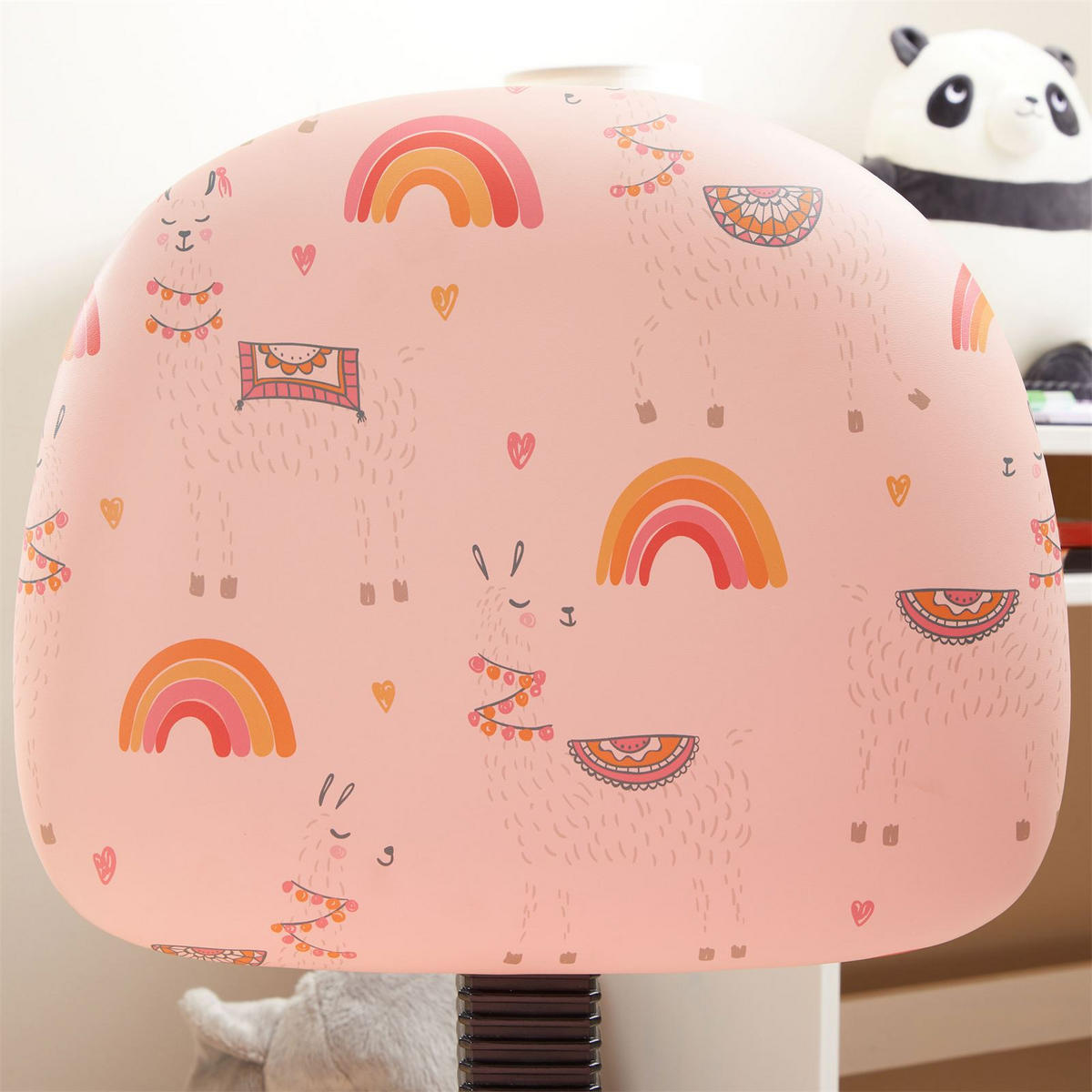 KINDERDREHSTUHL ALPACA - Pink, Textil (40/80/40cm) - CARO-Möbel