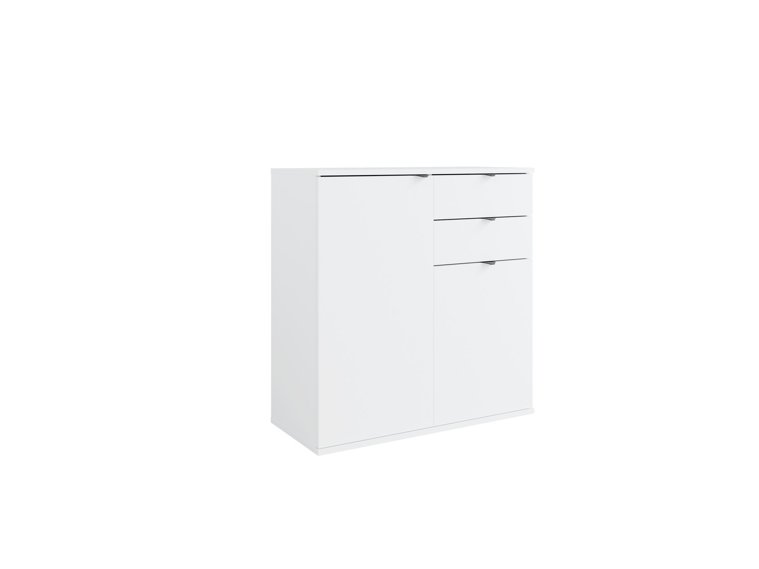 Raumhirsch Furniture Kommode Weiß 80x83x35 cm