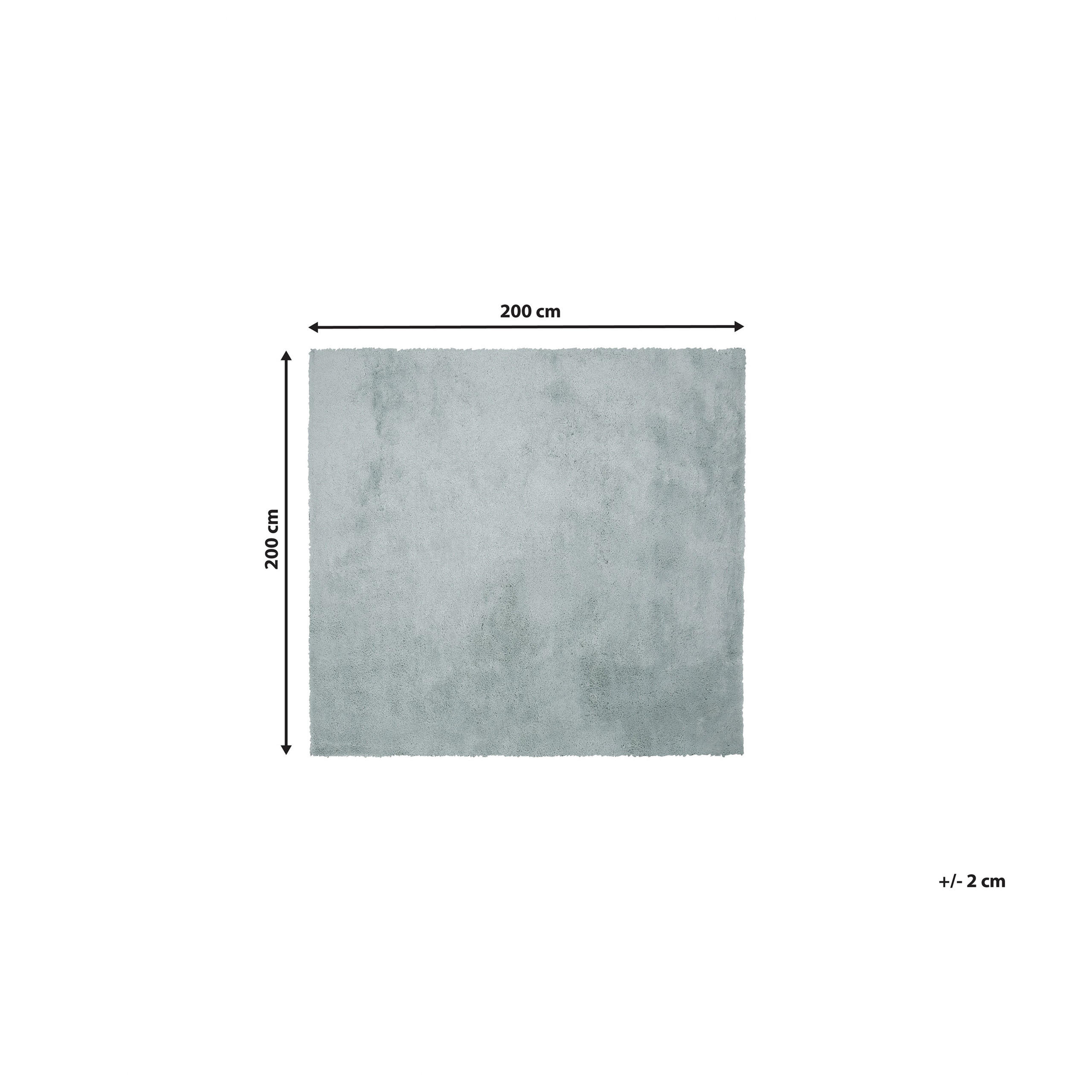 Thumbnail - Beliani Shaggy-Teppich, Grün, Kunststoff, Quadratisch, 200x200 cm, Teppiche & Böden, Teppiche, Hochflorteppiche & Shaggy...