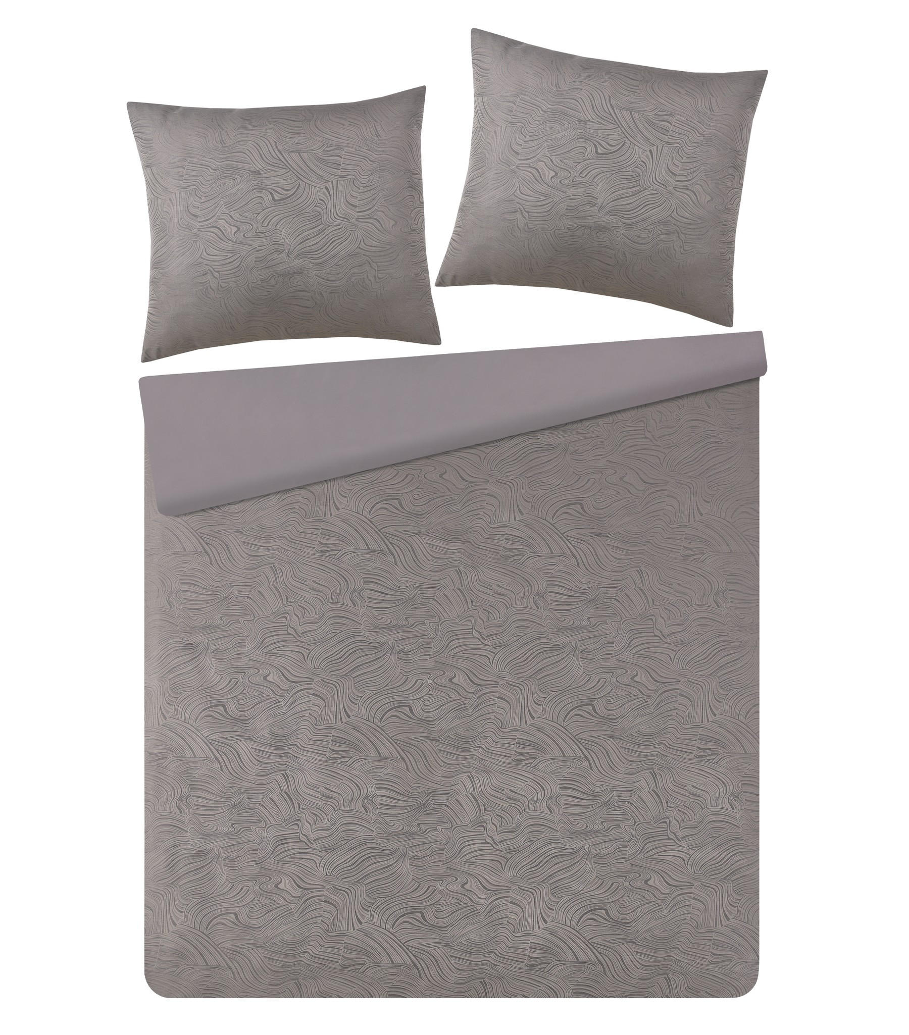 BETTWÄSCHE Linno - Beige, Textil (200/220cm) - home&you
