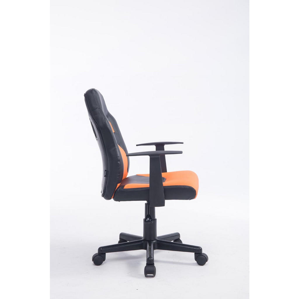 Thumbnail - TPFLiving Bürostuhl, Orange, Textil, 56x93x59 cm, Arbeitszimmer, Bürostühle, Drehstühle