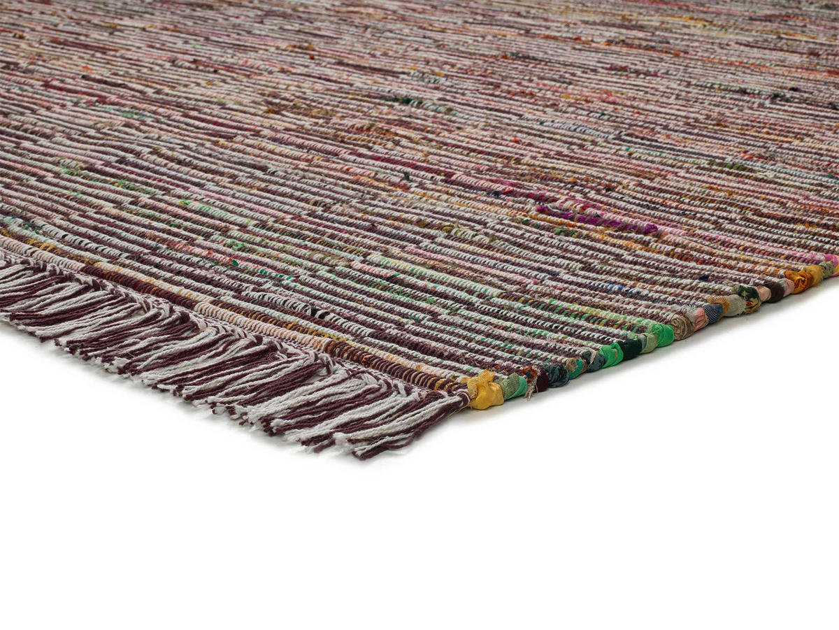 HANDWEBTEPPICH Mehrfarbig Recraft 60/90 cm - Multicolor, Textil (60/90cm) - Atticgo
