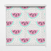 VNÚTORNÁ roleta - okenná roleta - roleta - 70x140 cm - Vodný melón - pink, plast (70/140/0.5cm) - TULUP