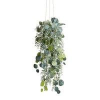 KUNSTHÄNGEPFLANZE Florista - Grün, Kunststoff (11cm) - Butlers