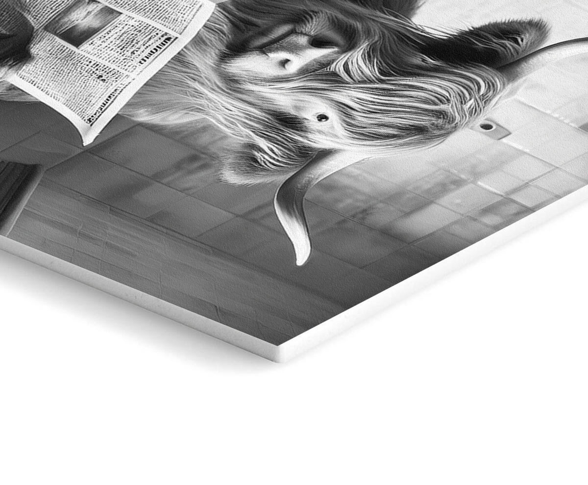 BILDERSET 3er-Set 30x40 cm Tiere schwarz-weiß - Weiß, Kunststoff (30/40cm) - artissimo