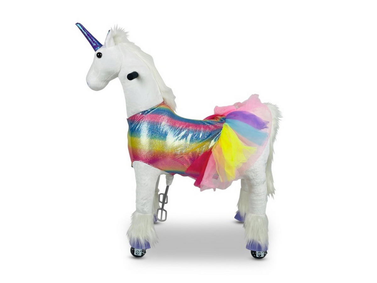 REITEINHORN Rainbow Größe S - Weiß, Kunststoff (74/29/83cm) - TPFLiving